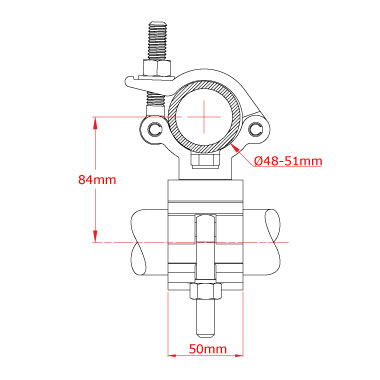 L/W SWIVEL COUPLER